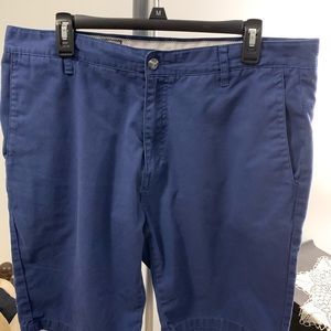 Blue Volcom khaki shorts
